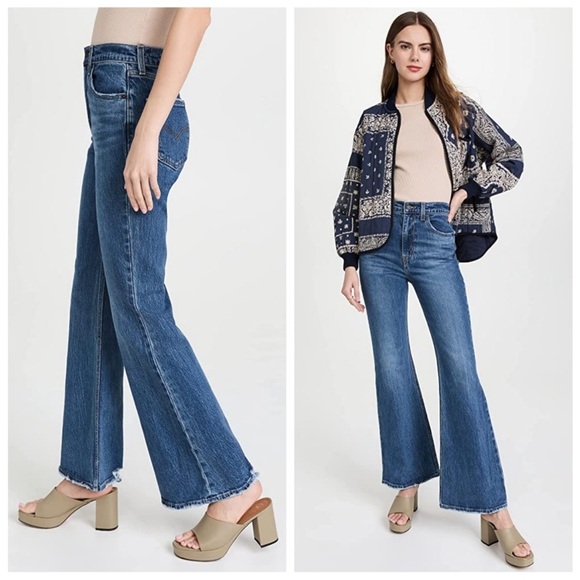 Levi's • 70s high rise flare jeans sz 27 - Picture 4 of 12